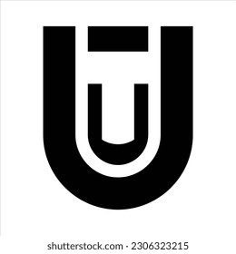 TU Logo, Vector, Initial modern eps.10