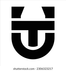 TU Logo, Vector, Initial modern eps.10