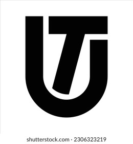 TU Logo, Vector, Initial modern eps.10