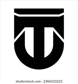 TU Logo, Vector, Initial modern eps.10