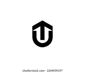 TU UT Logo design vector template