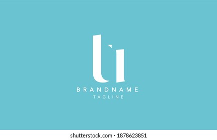 TU UT Lowercase Letter Initial Icon Logo Design Vector Illustration