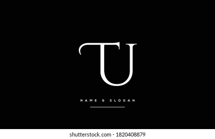 TU ,UT,T ,U  Abstract Letters LOogo  Monogram