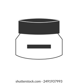 Tub icon isolated on white background. Skincare symbol modern, simple, vector, icon for website design, mobile app, ui. Vector Illustration