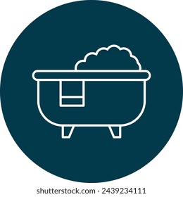 Diseño de icono de línea de vectores