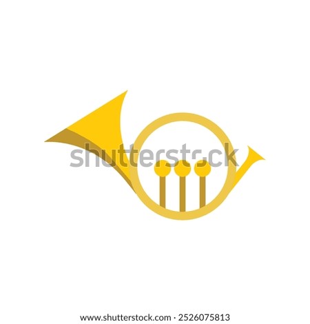 Tuba Generic Circular icon.  trumpet, horn, French horn, tuba, saxophone,