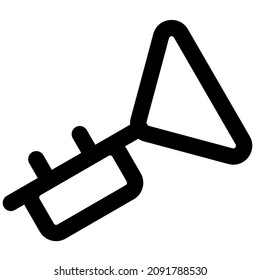 Tuba like a trumpet music instrument for rock concert