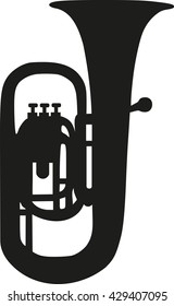 Tuba silhouette