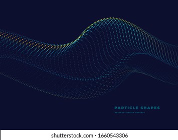 tube, onde vectorielle abstraite à particules dynamiques
