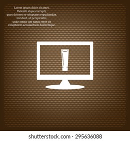 tube for cream or another cosmetic remedy. icon. vector design