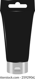 Tube cream cosmetics vector graphics