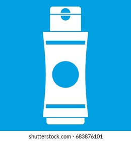 Tube of cream or gel icon white