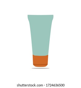 Tube Of Cream Or Gel. Ready For Your Design. Product Packing Vector