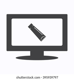 a tube of cream Icon JPG