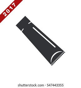 Tube of Cream Icon Vector flat design style