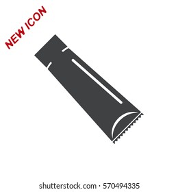 Tube of Cream Icon Vector flat design style