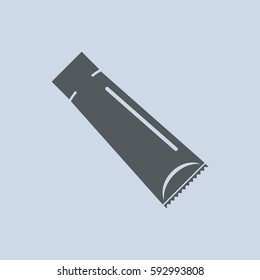 Tube of Cream Icon Vector flat design style