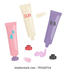 tube cream illustration