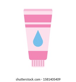 tube of cream make up icon vector illustration design