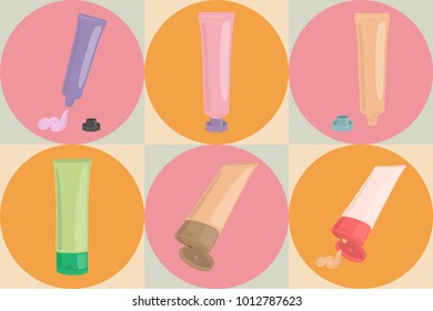 Tube Cream Set