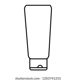 tube with facial product