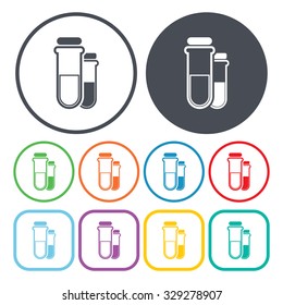 Tube icon. 