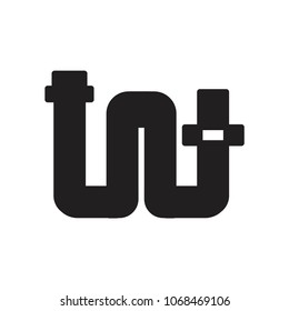 tube icon vector