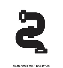 tube icon vector