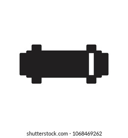 tube icon vector