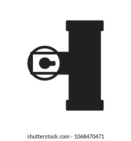 tube icon vector