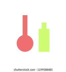 tube icon vector