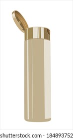  tube isolted on white, vector illustration