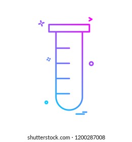 tube lab icon vector design 