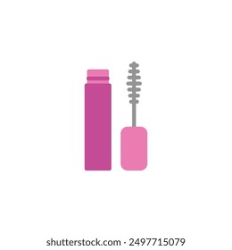 tube mascara icon flat style