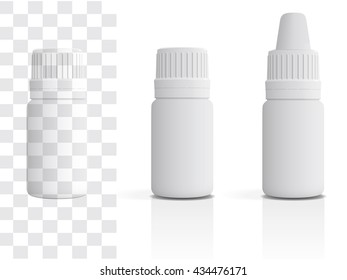 Tube with medications  for your design is easy to change colors Mock up