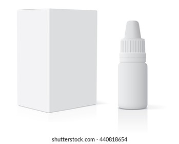 Tube with medications  for your design is easy to change colors Mock up