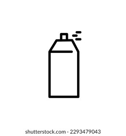 Tube of paint on white background