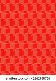 tube pattern background. editable vector 