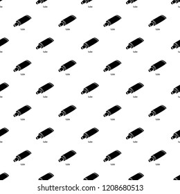 Tube pattern vector seamless repeating for any web design
