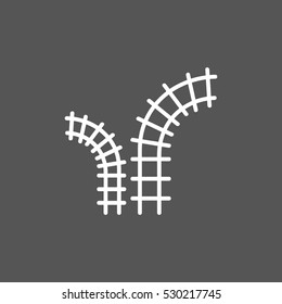 Tube Rails Icon, Vector