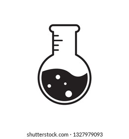 tube, science icon vector