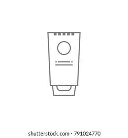 a tube of shampoo icon. Web element. Premium quality graphic design. Signs symbols collection, simple icon for websites, web design, mobile app, info graphics on white background