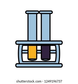 tube test in baker icon