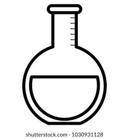 tube test flask icon