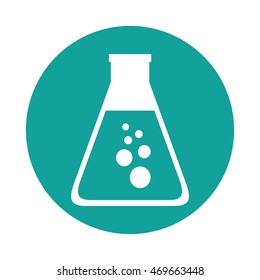 tube test glass icon vector illustration design