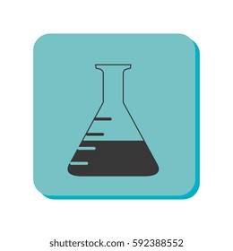 tube test glass isolated icon