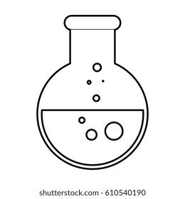 tube test glass isolated icon