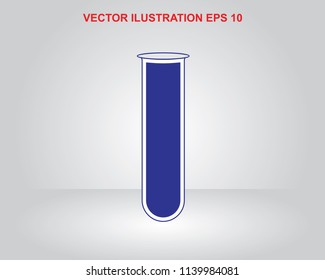 tube test isolated icon