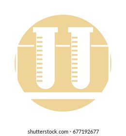 tube test isolated icon