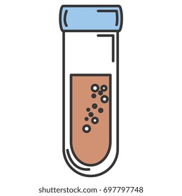 tube test isolated icon
